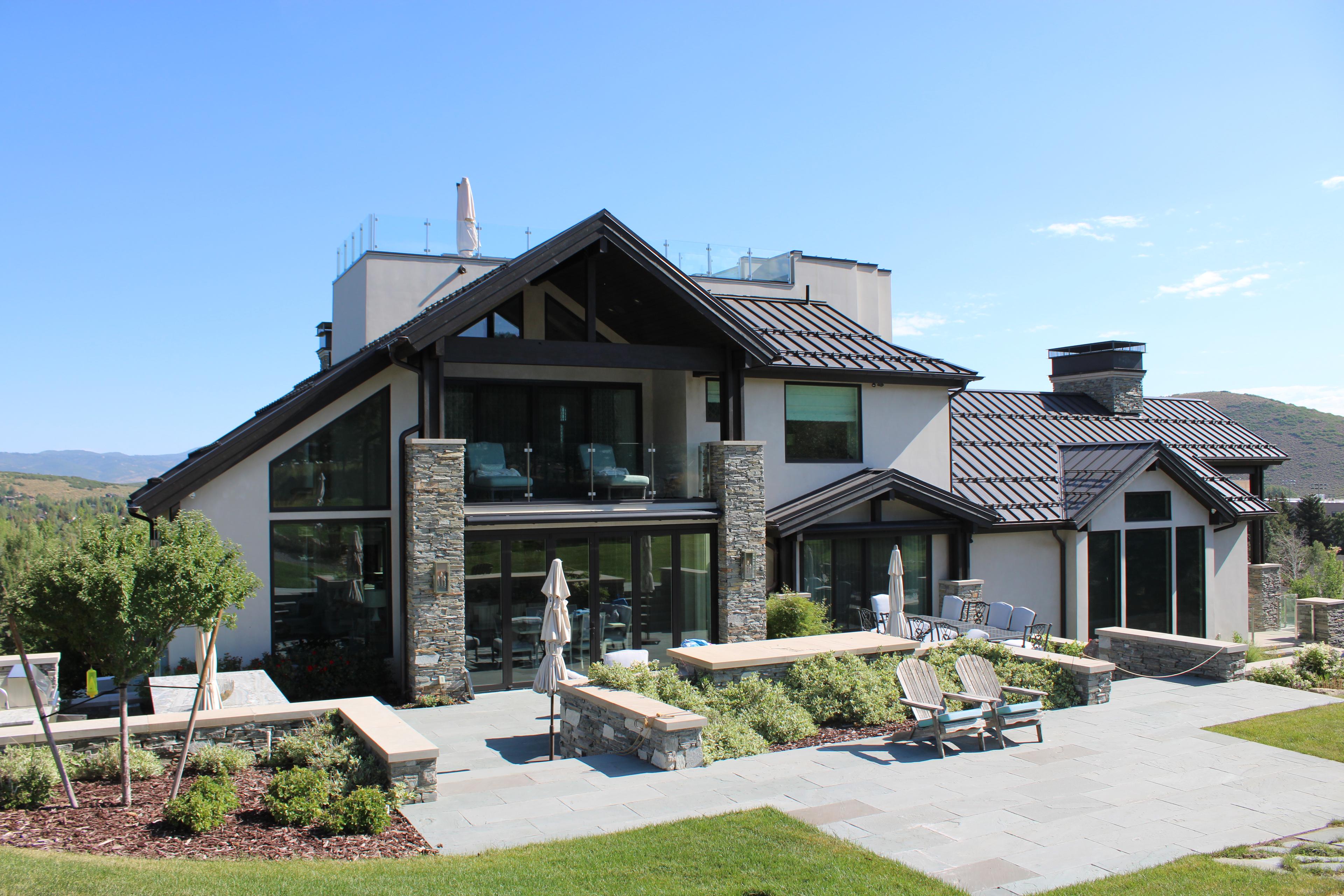 RL Peek Painting team and finished interior in Park City